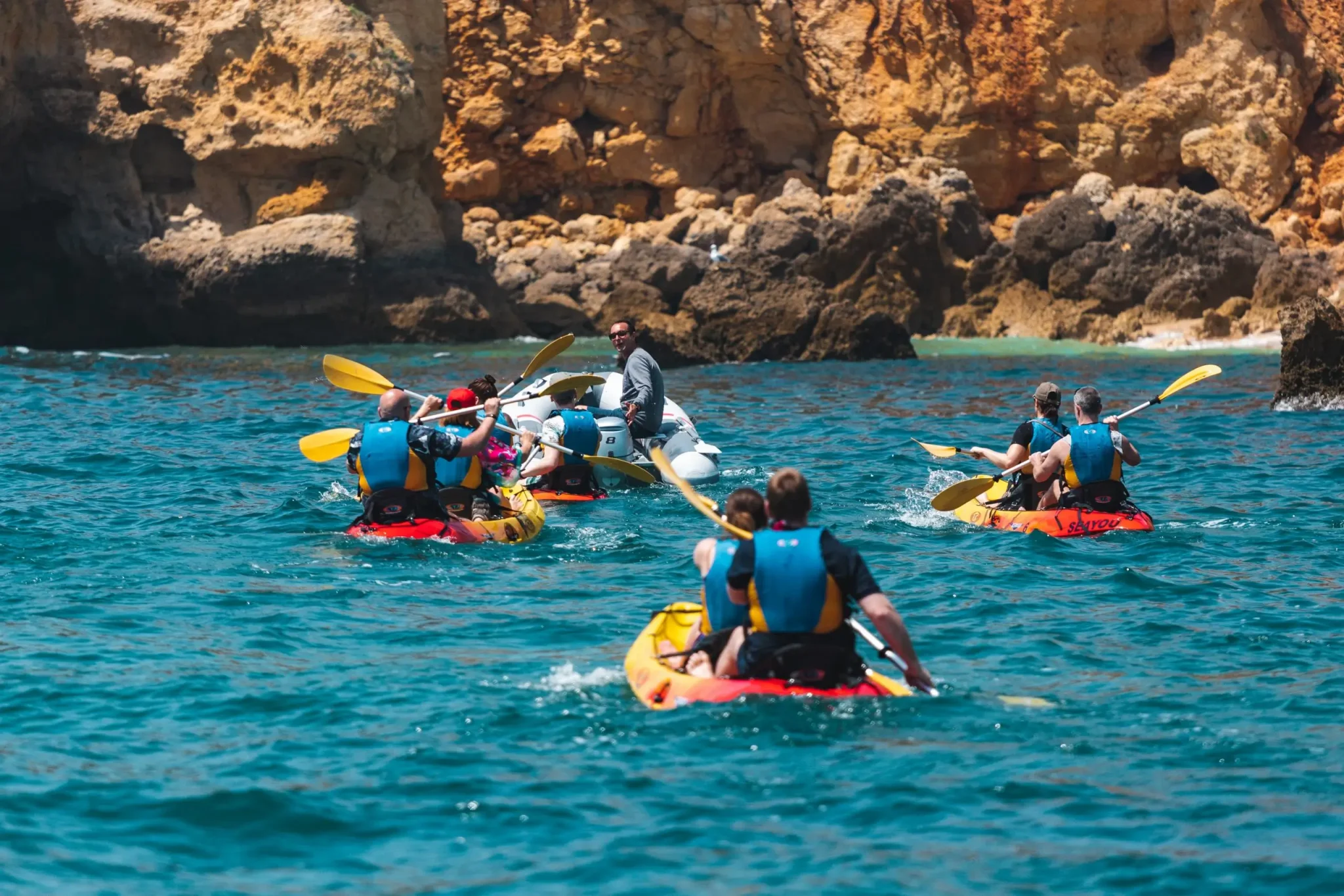 seacret-tours-albufeira-group-kayak